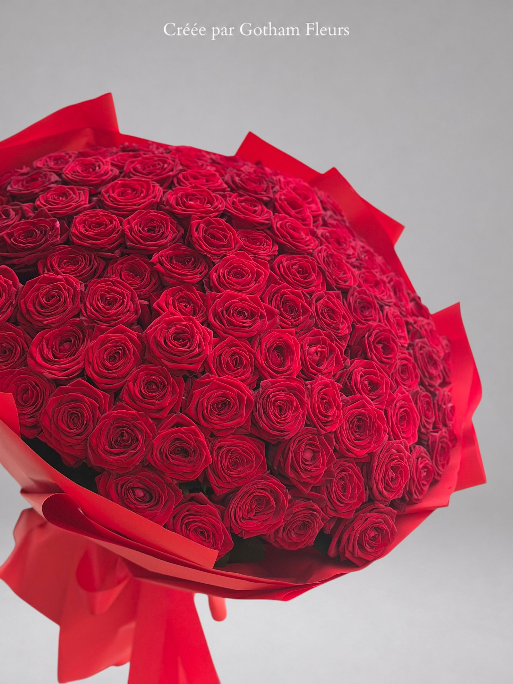 Bouquet de 101 Roses Rouges